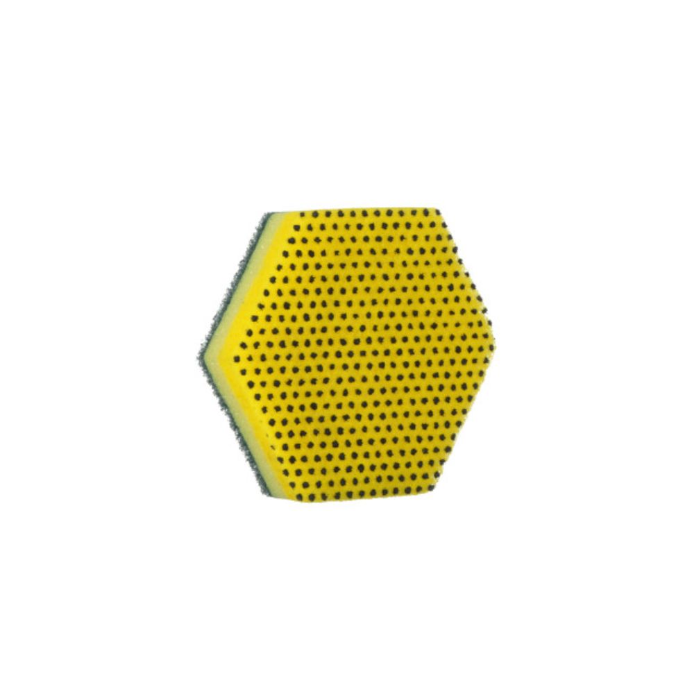 3M™ Scotch-Brite™ 96HEX-FL Laminado con Esponja, 113 mm x 98 mm, (4 Packs con 4 Laminados en cada Caja)